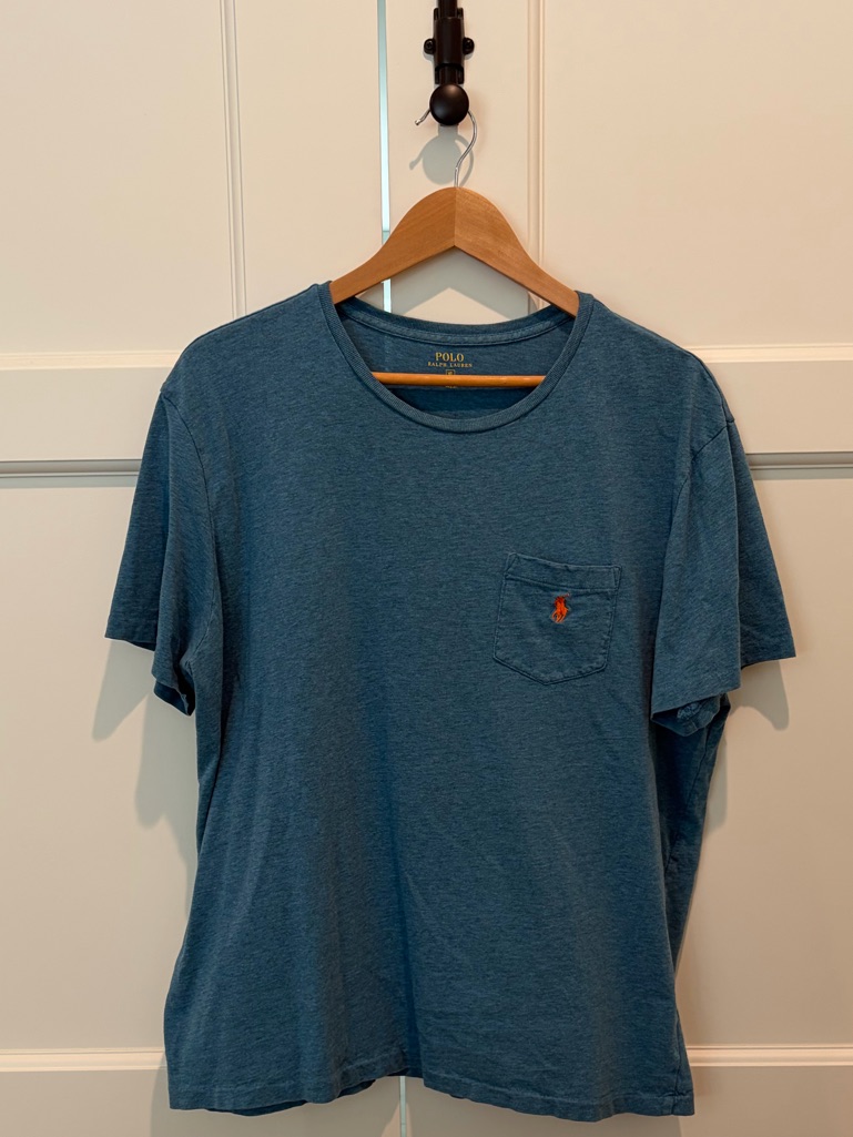 Polo Ralph Lauren Turquoise Short Sleeve Pocket Tee Men’s Xl